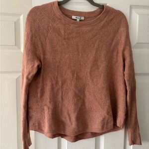 Madewell Women's Dusty Rose Crew Neck Sweater